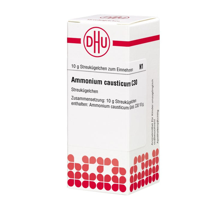 Ammonium causticum C30 Globuli, 10 g GLO