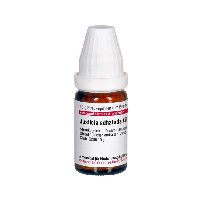 Justica adhatoda C200 DHU Globuli, 10 g GLO