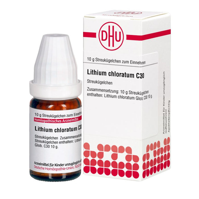 Lithium chloratum C30 DHU Globuli, 10 g GLO