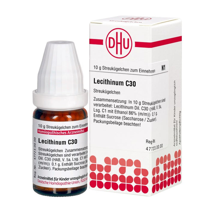 Lecithinum C30 DHU Globuli, 10 g GLO