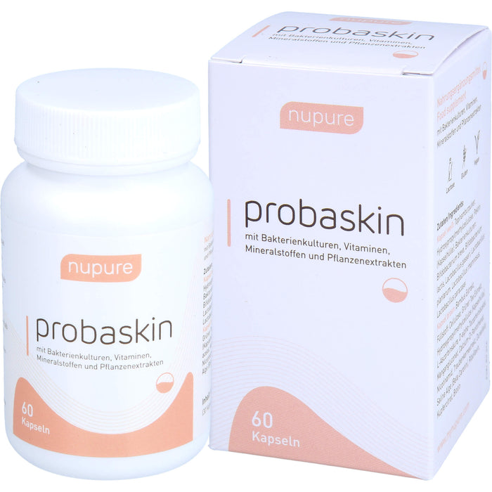 nupure probaskin Haut Probiotikum + Vitaminkomplex, 60 St KMR