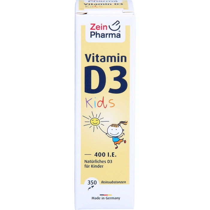 ZeinPharma Vitamin D3 Tropfen 400 I.E. Lösung, 10 ml Lösung