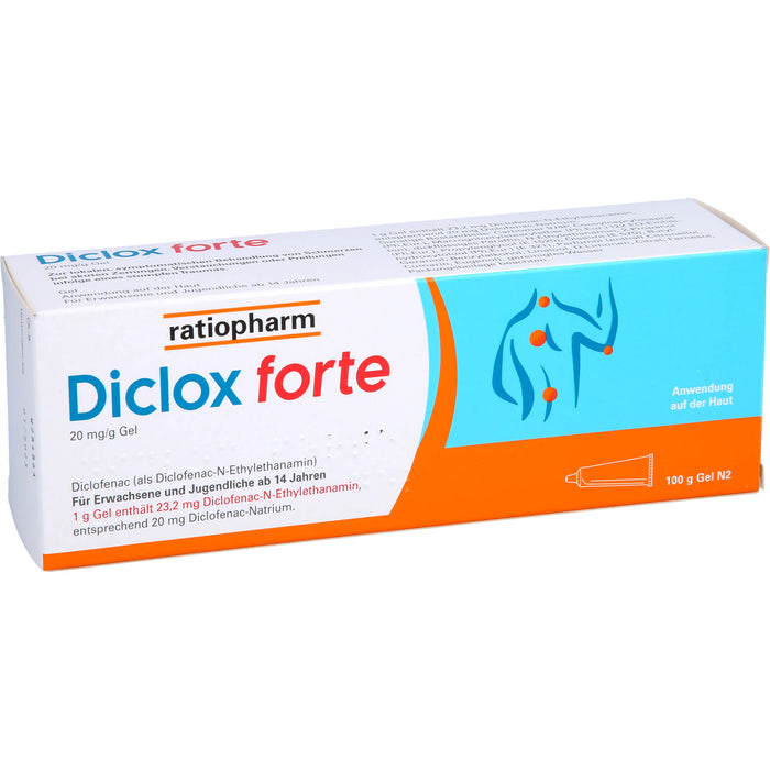 Diclox forte 20 mg/g Gel, 100 g Gel