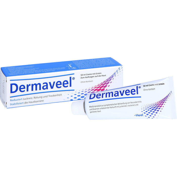 Dermaveel Creme reduziert Juckreiz, Rötung und Trockenheit und stabilisiert die Hautbarriere, 50 ml Crème