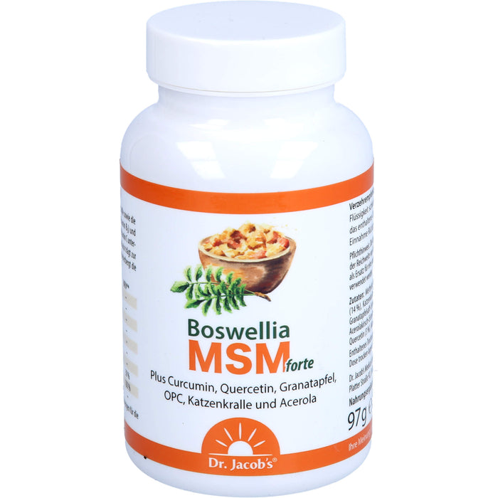 Boswellia MSM forte Dr. Jacob's, 90 St TAB