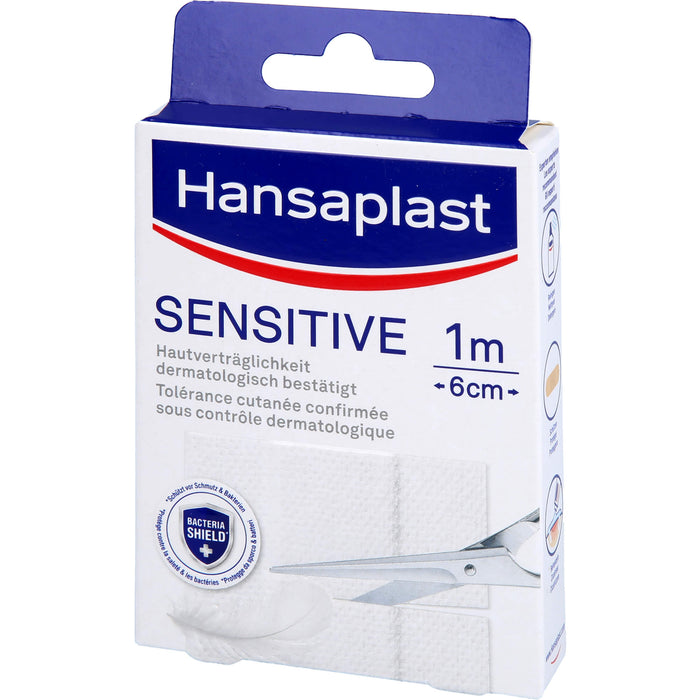 Hansaplast Sensitive Pflaster Hypoallergen 1mx6cm, 1 pcs. Patch