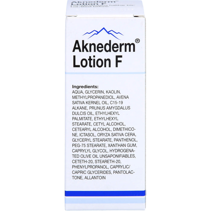 Aknederm Lotion F gegen Hautunreinheiten, 30 ml Lotion