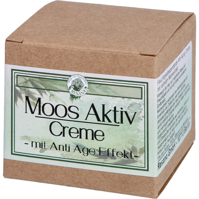 Moos Creme Resana mit AntiAge Effekt, 50 ml CRE