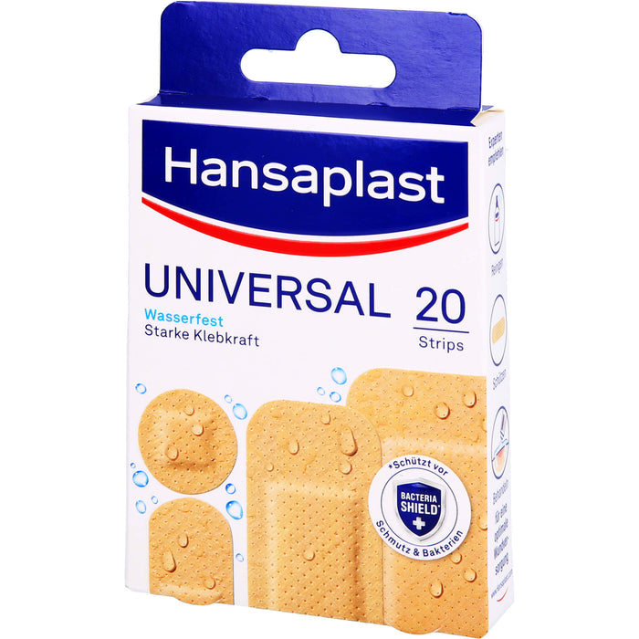 Hansaplast Universal Pflaster Wasserfest 20 Str, 20 pcs. Patch