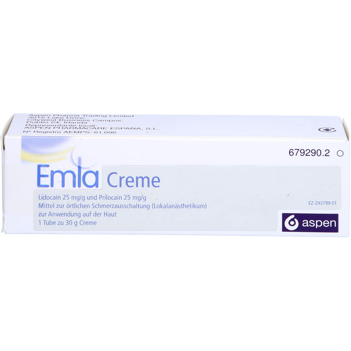 Emla 25 mg/g + 25 mg/g Eurim Creme, 30 g CRE