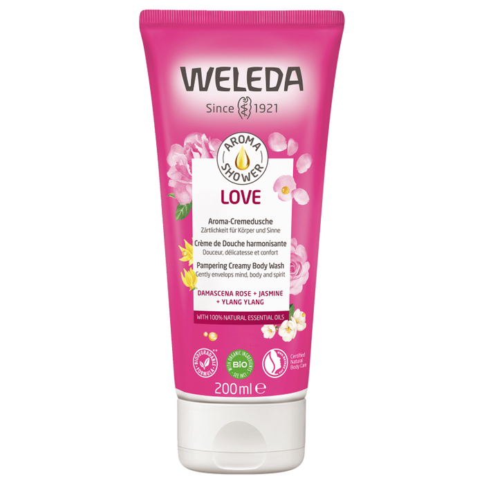 WELEDA Aroma Shower Love, 200 ml Duschgel