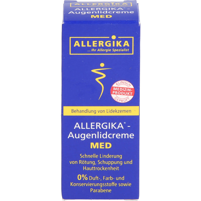 ALLERGIKA Augenlidcreme Med, 15 ml Creme