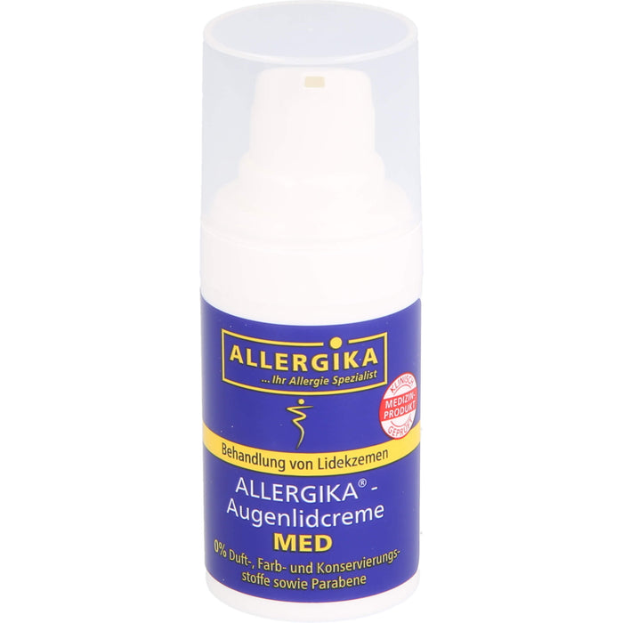 ALLERGIKA Augenlidcreme Med, 15 ml Cream