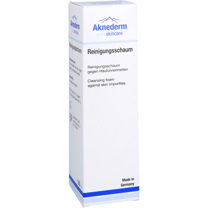 Aknederm Reinigungsschaum, 150 ml Cream