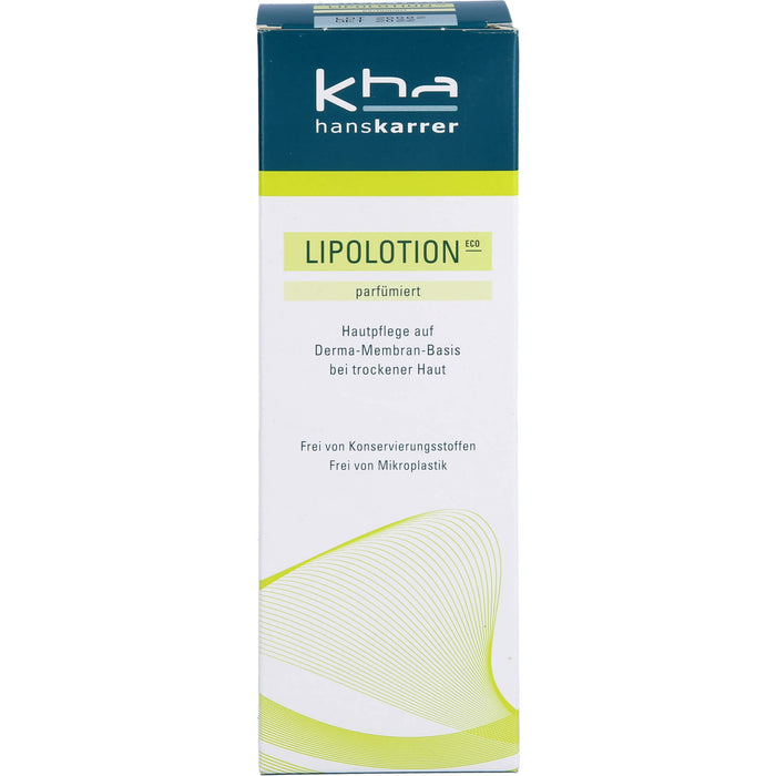 Hans Karrer Lipolotion Eco parfümiert, 200 ml LOT