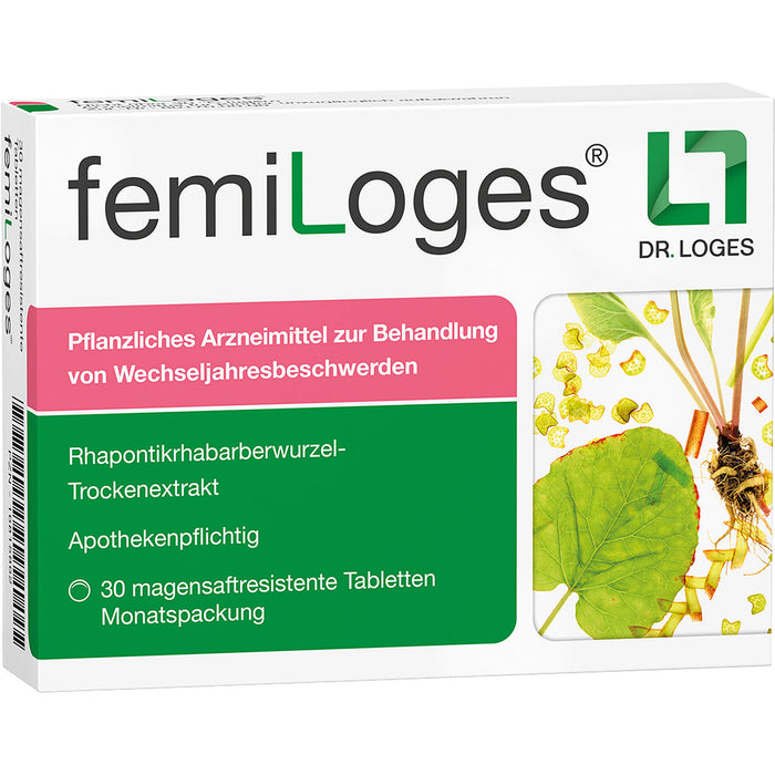 femiLoges Tabletten bei Wechseljahresbeschwerden, 30 pcs. Tablets