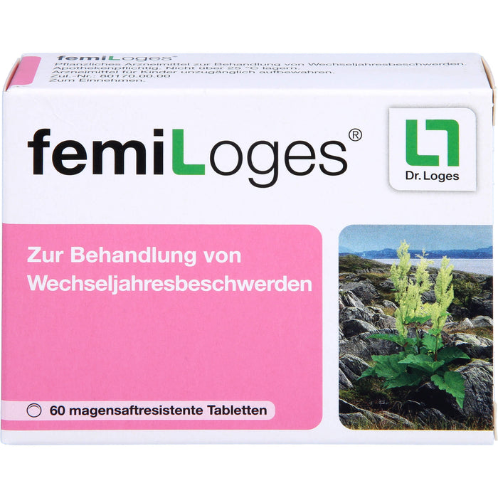 femiLoges Tabletten bei Wechseljahresbeschwerden, 60 pc Tablettes