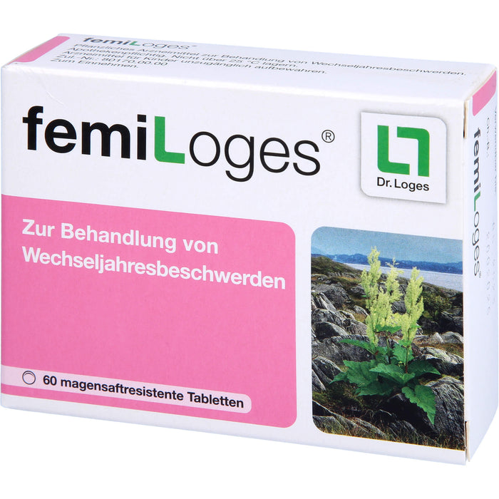 femiLoges Tabletten bei Wechseljahresbeschwerden, 60 pc Tablettes