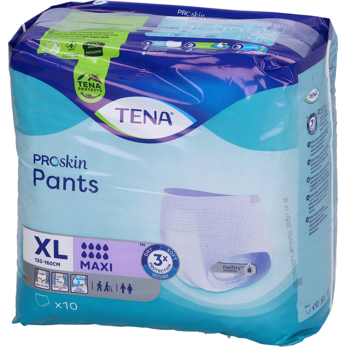 TENA Pants Maxi XL bei Inkontinenz, 10 St. Pants