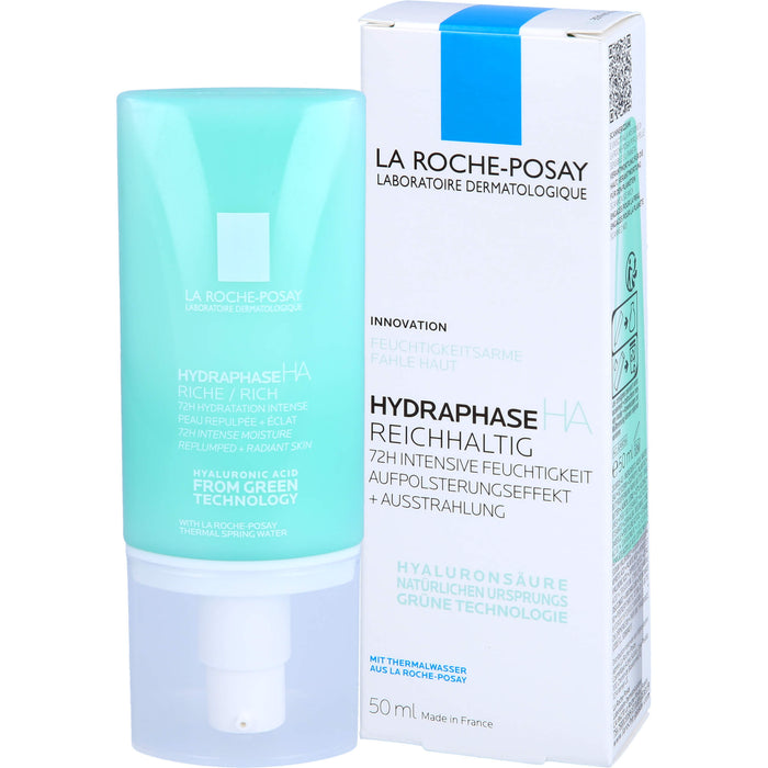 ROCHE-POSAY Hydraphase HA Reichhaltig, 50 ml Crème