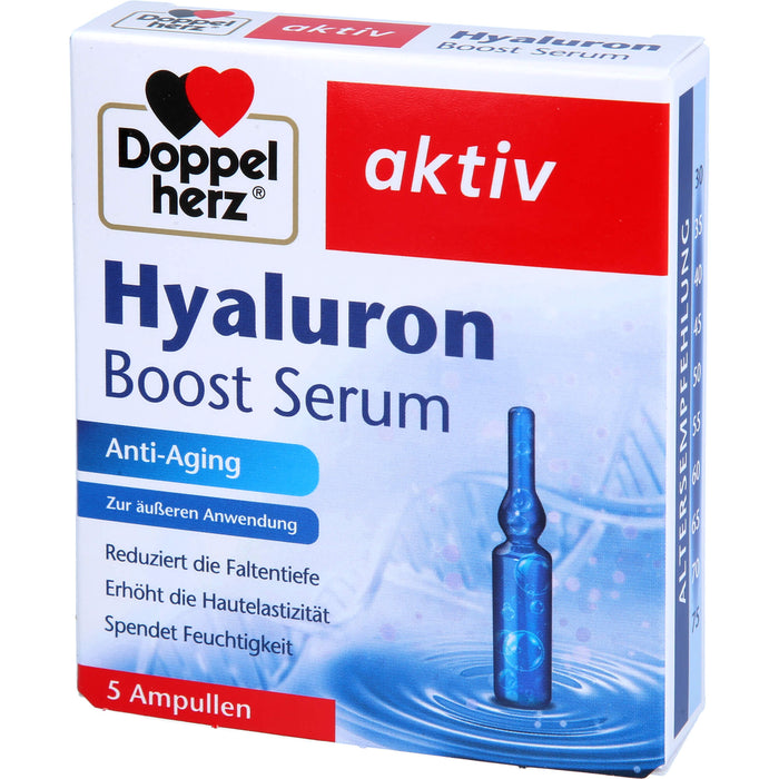 Doppelherz Hyaluron Boost Serum, 5 St AMP