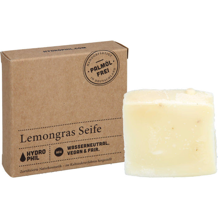 Naturseife Lemongrass 80g Frischegewicht, 80 g SEI