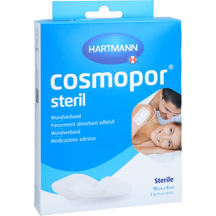 Cosmopor steril Wundverband 10 cm x 8 cm OTC, 5 St PFL