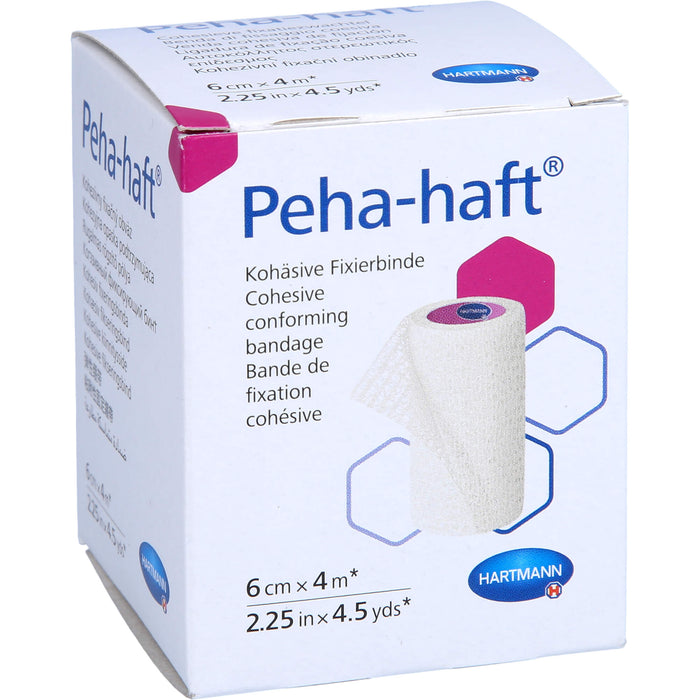 Peha Haft Fixierbinde latexfrei 6 cm x 4 m OTC, 1 pcs. Bandage