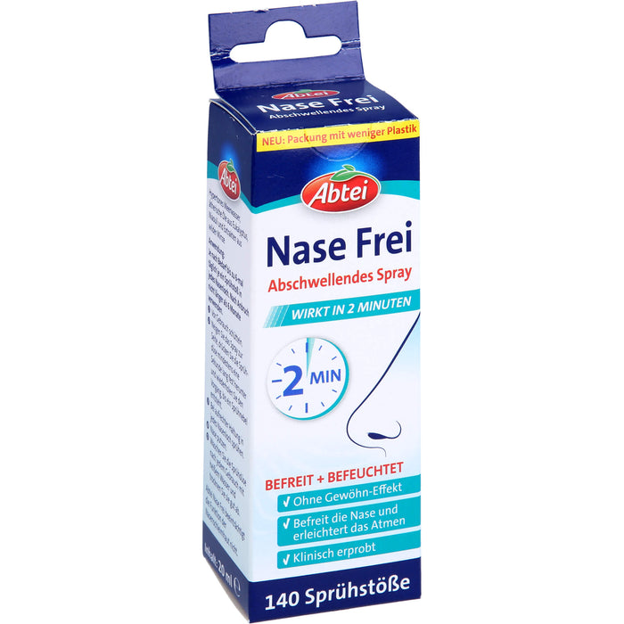 Abtei Nase Frei abschwellendes Nasenspray, 20 ml Solution