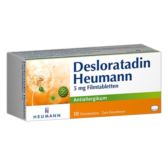 Desloratadin Heumann 5 mg Filmtabletten, 10 pcs. Tablets