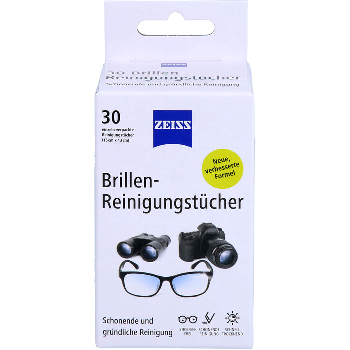 ZEISS Brillen-Reinigungstücher, 30 St. Tücher