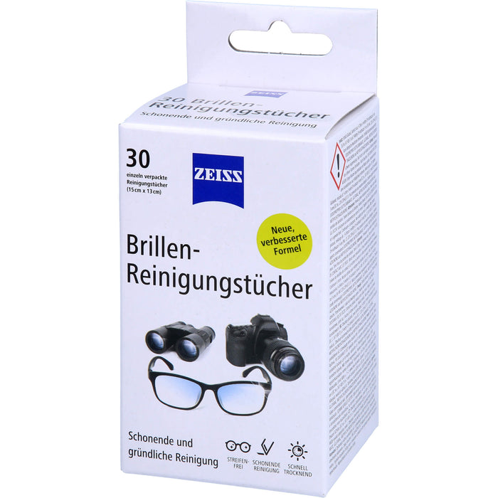 ZEISS Brillen-Reinigungstücher, 30 St. Tücher