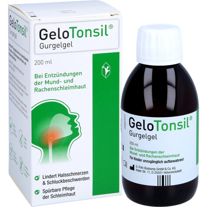 GeloTonsil Gurgelgel, 200 ml GUL