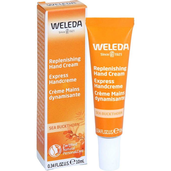 WELEDA SANDDORN Express Handcreme, 10 ml CRE