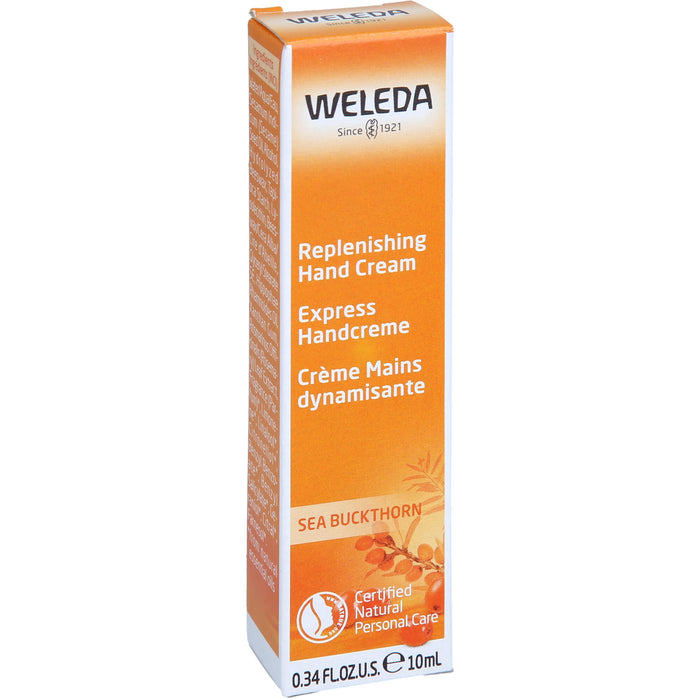 WELEDA SANDDORN Express Handcreme, 10 ml CRE