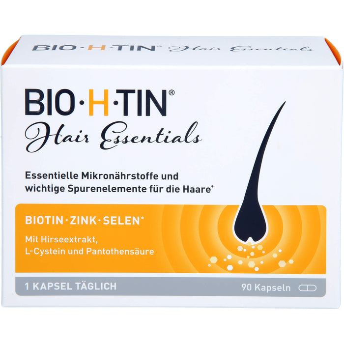 BIO-H-TIN Hair Essentials Mikronährstoff-Kapseln für die Haare, 90 pcs. Capsules