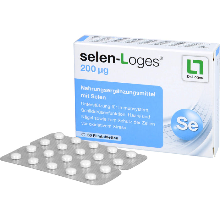 selen-Loges 200 µg Tabletten, 60 pcs. Tablets