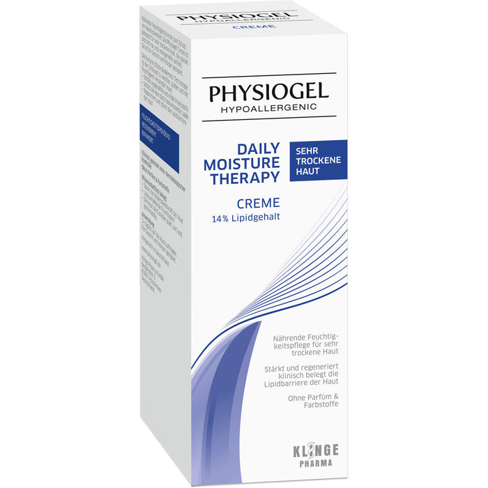 PHYSIOGEL Daily Moisture Therapy Creme für sehr trockene Haut, 75 ml Cream