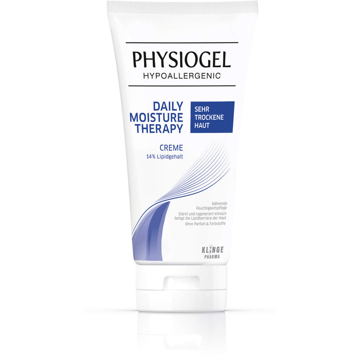 PHYSIOGEL Daily Moisture Therapy Creme für sehr trockene Haut, 150 ml Crème