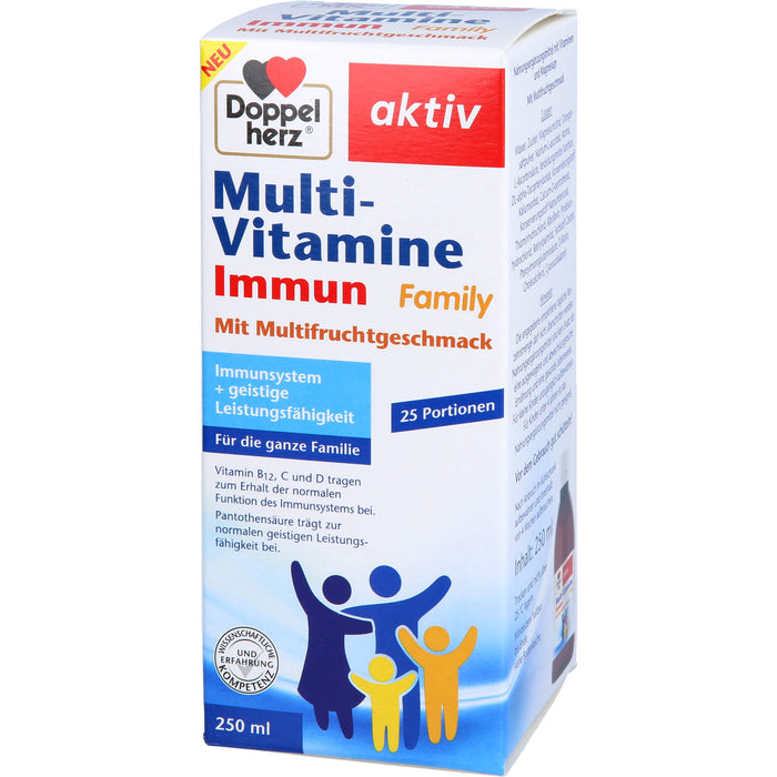 Doppelherz Multi-Vitamine Immun Family, 250 ml FLU