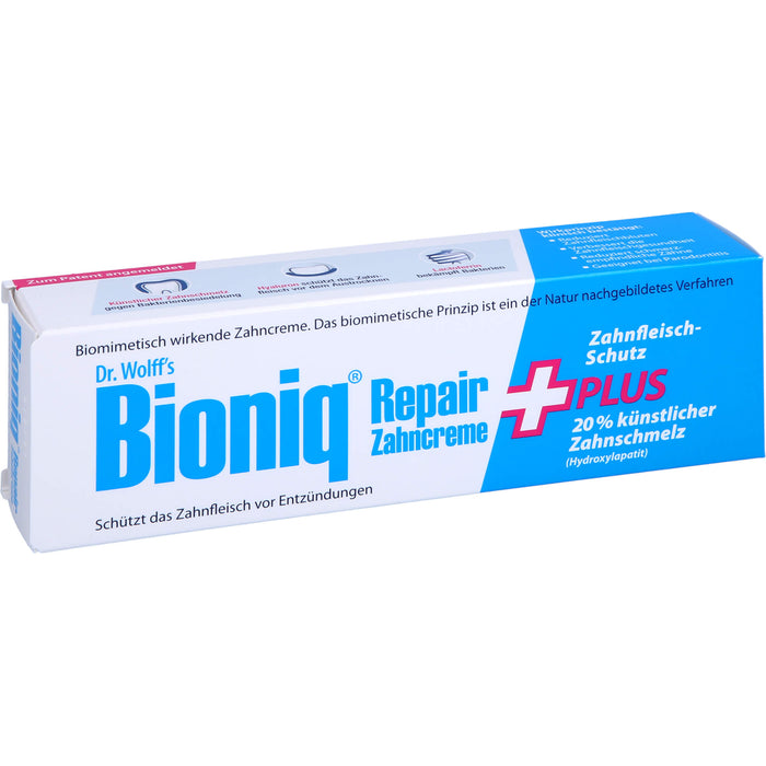 Bioniq Repair-Zahncreme Plus, 75 ml Dentifrice