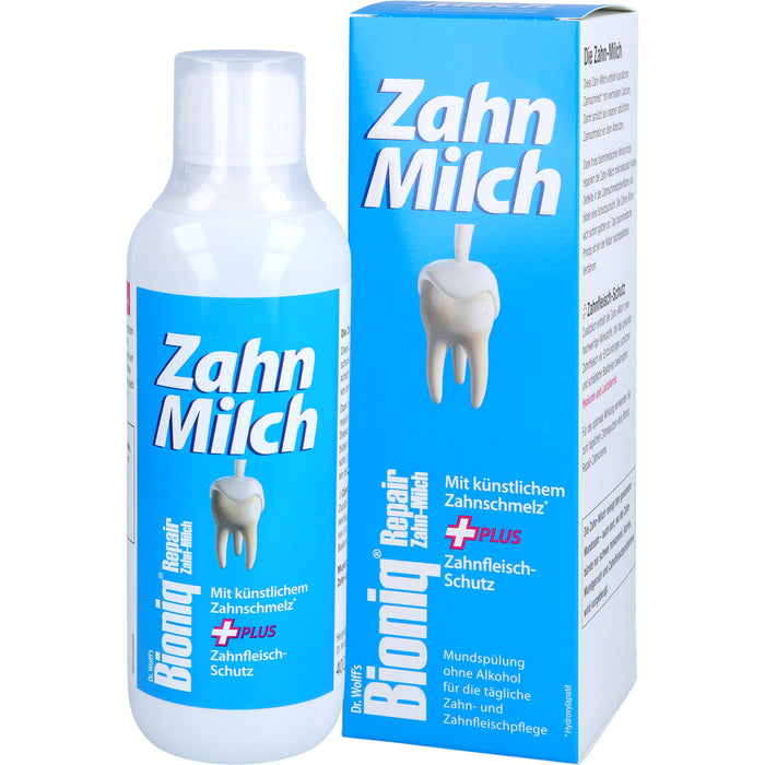 Bioniq Repair Zahn-Milch Mundspülung, 400 ml Lösung