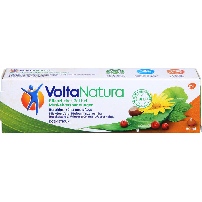 VoltaNatura pflanzliches Gel bei Muskelverspannungen, 50 ml Gel