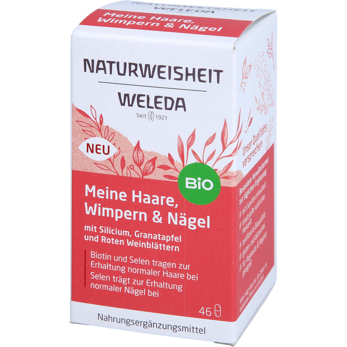 WELEDA NATURWEISHEIT Meine Haare Wimpern & Nägel, 46 St KAP