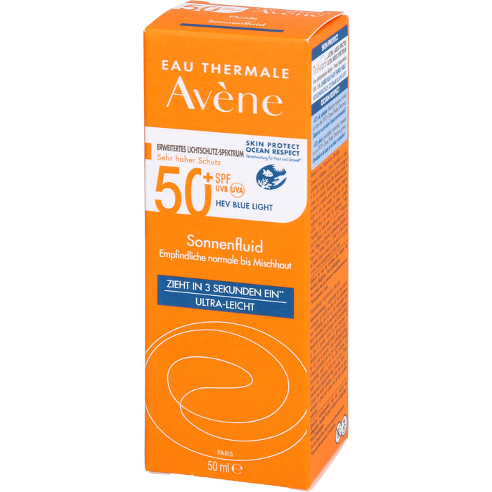 Avène Sonnenfluid SPF 50+ ultra leicht, 50 ml Crème