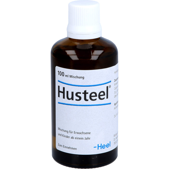 Husteel Tropfen bei Erkältungskrankheiten, 100 ml Lösung