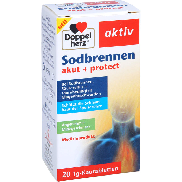 Doppelherz Sodbre Akut+pro, 20 St KTA