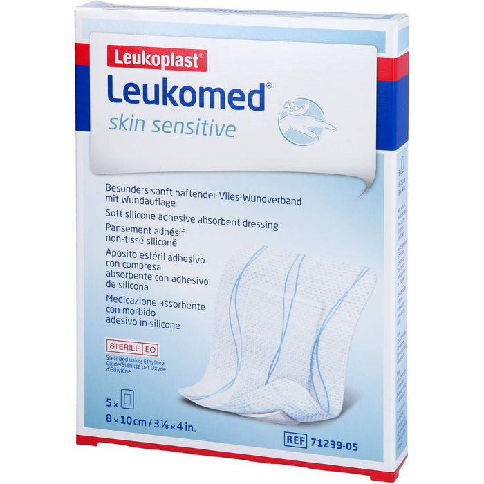 Leukomed Skin Sen 10x8cm, 5 St PFL