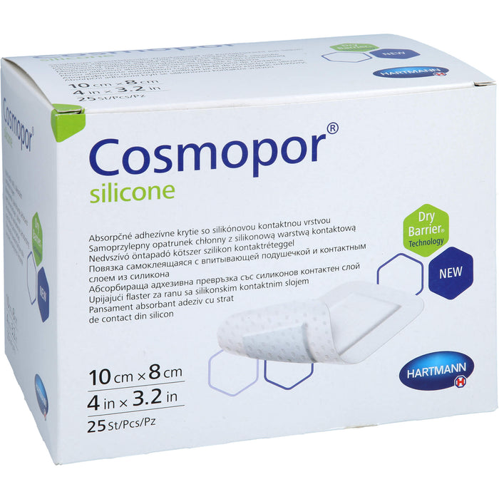 Cosmopor silicone 10x8cm P25, 25 St VER