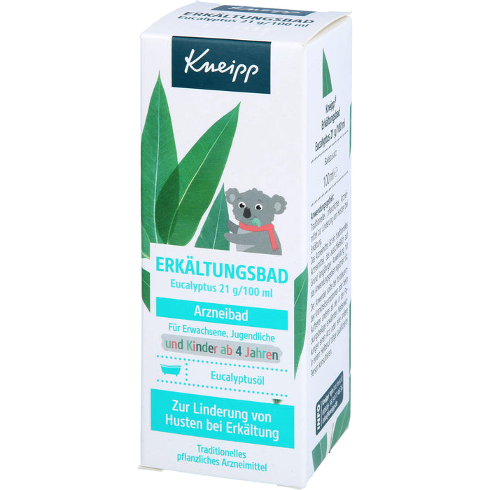 Kneipp ERKÄLTUNGSBAD Eucalyptus 21 g/100 ml, 100 ml BAD